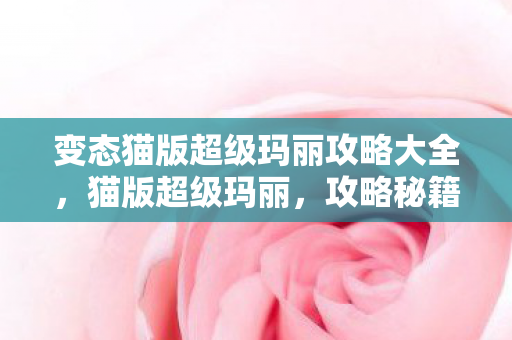 变态猫版超级玛丽攻略大全，猫版超级玛丽，攻略秘籍，轻松变身游戏达人