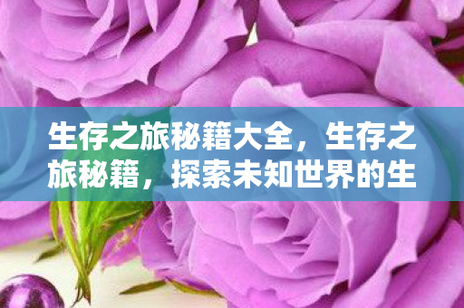 生存之旅秘籍大全，生存之旅秘籍，探索未知世界的生存法则与技巧