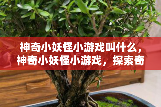 神奇小妖怪小游戏叫什么，神奇小妖怪小游戏，探索奇幻世界的无尽乐趣