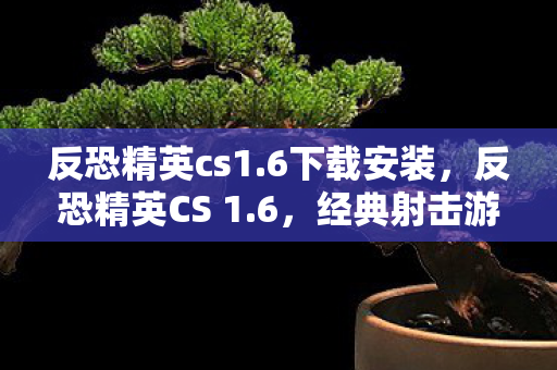 反恐精英cs1.6下载安装，反恐精英CS 1.6，经典射击游戏的下载与体验
