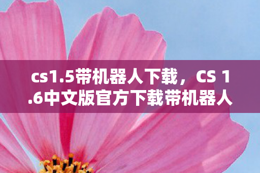 cs1.5带机器人下载，CS 1.6中文版官方下载带机器人，回顾经典，体验无限