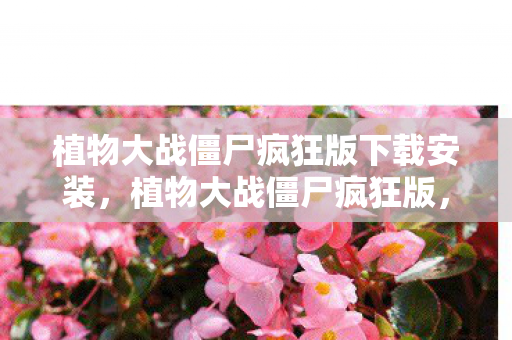 植物大战僵尸疯狂版下载安装，植物大战僵尸疯狂版，挑战极限，策略升级！