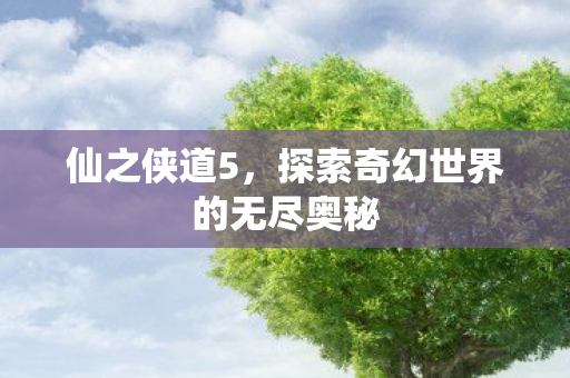 仙之侠道5，探索奇幻世界的无尽奥秘
