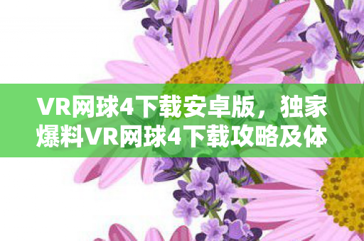 VR网球4下载安卓版，独家爆料VR网球4下载攻略及体验分享