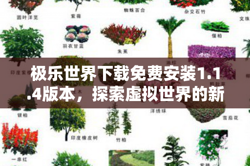 极乐世界下载免费安装1.1.4版本，探索虚拟世界的新纪元，如何下载极乐世界