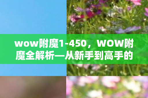 wow附魔1-450，WOW附魔全解析—从新手到高手的必经之路