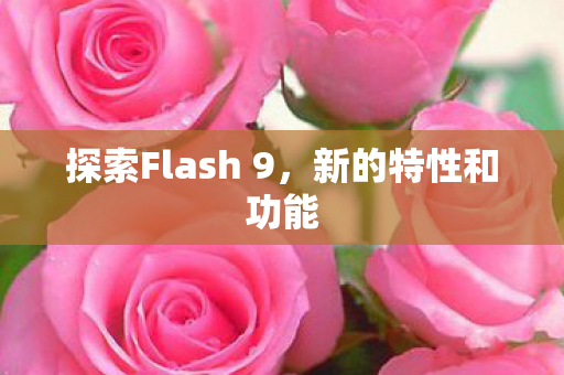 探索Flash 9，新的特性和功能