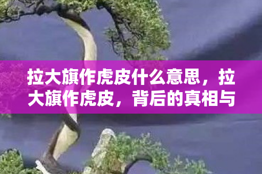 拉大旗作虎皮什么意思，拉大旗作虎皮，背后的真相与启示