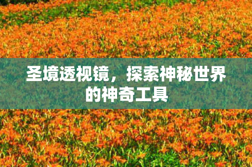 圣境透视镜，探索神秘世界的神奇工具