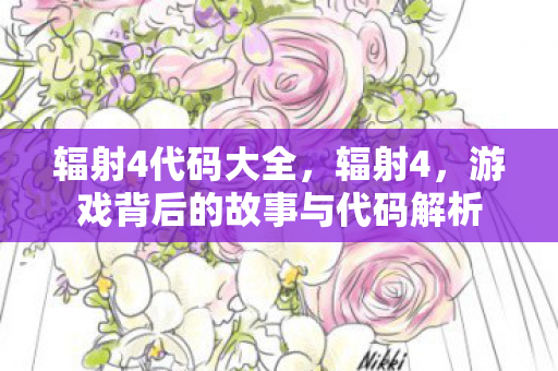 辐射4代码大全，辐射4，游戏背后的故事与代码解析