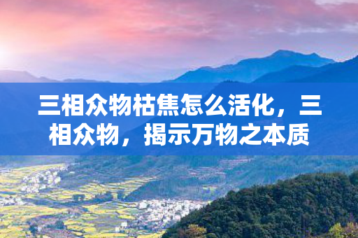 三相众物枯焦怎么活化，三相众物，揭示万物之本质