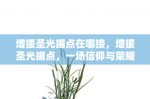 增援圣光据点在哪接，增援圣光据点，一场信仰与荣耀的战争