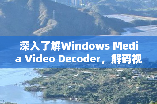 深入了解Windows Media Video Decoder，解码视频的关键组件