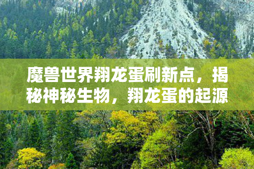 魔兽世界翔龙蛋刷新点，揭秘神秘生物，翔龙蛋的起源与奥秘