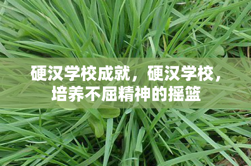 硬汉学校成就，硬汉学校，培养不屈精神的摇篮