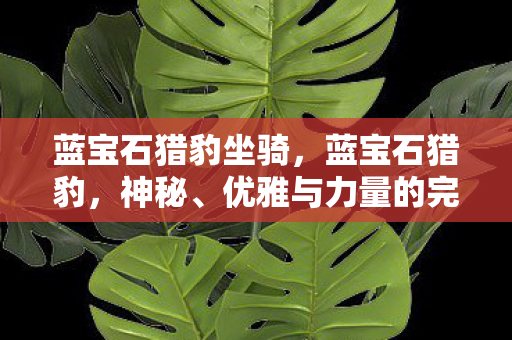 蓝宝石猎豹坐骑，蓝宝石猎豹，神秘、优雅与力量的完美结合