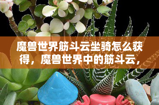 魔兽世界筋斗云坐骑怎么获得，魔兽世界中的筋斗云，梦幻般的速度与冒险的完美结合