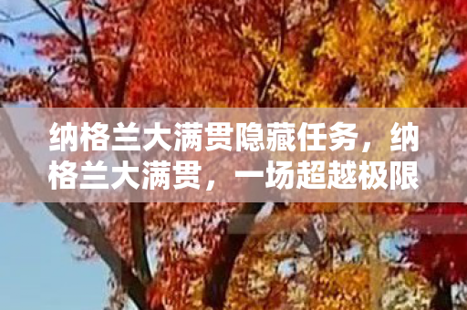 纳格兰大满贯隐藏任务，纳格兰大满贯，一场超越极限的壮丽挑战
