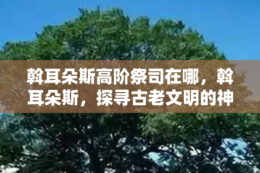 斡耳朵斯高阶祭司在哪，斡耳朵斯，探寻古老文明的神秘印记