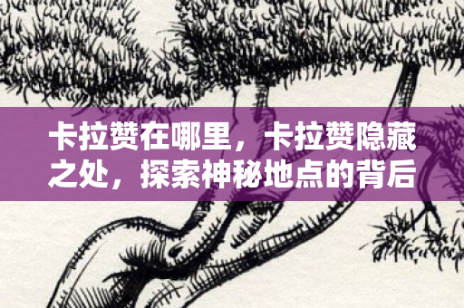 卡拉赞在哪里，卡拉赞隐藏之处，探索神秘地点的背后故事