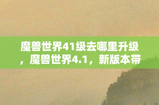魔兽世界41级去哪里升级，魔兽世界4.1，新版本带来的变革与挑战