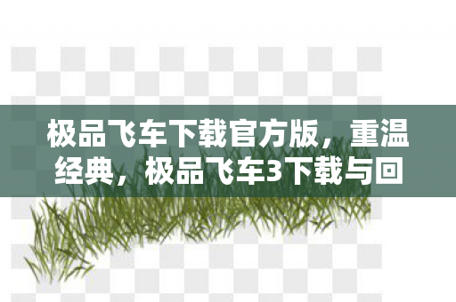 极品飞车下载官方版，重温经典，极品飞车3下载与回顾
