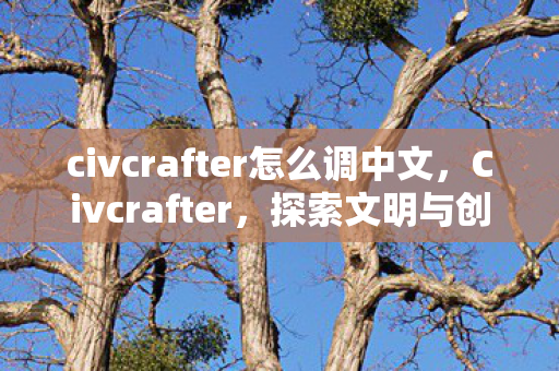 civcrafter怎么调中文，Civcrafter，探索文明与创造的奇妙世界