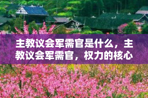 主教议会军需官是什么，主教议会军需官，权力的核心与战争的幕后推手
