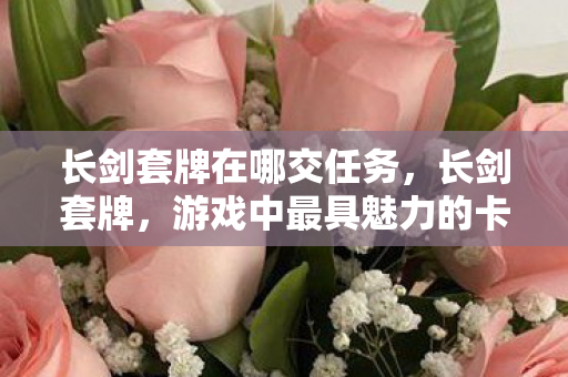 长剑套牌在哪交任务，长剑套牌，游戏中最具魅力的卡牌组合攻略