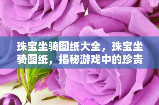 珠宝坐骑图纸大全，珠宝坐骑图纸，揭秘游戏中的珍贵宝藏与神秘魅力