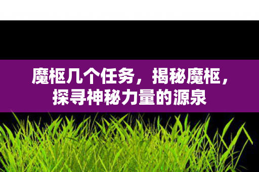 魔枢几个任务，揭秘魔枢，探寻神秘力量的源泉