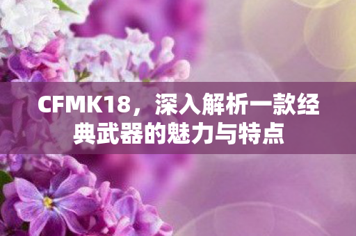 CFMK18，深入解析一款经典武器的魅力与特点