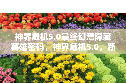 神界危机5.0最终幻想隐藏英雄密码，神界危机5.0，新时代的挑战与机遇