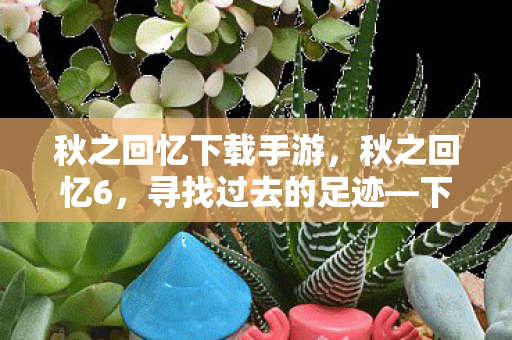 秋之回忆下载手游，秋之回忆6，寻找过去的足迹—下载与体验全解析