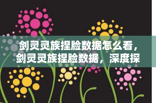 剑灵灵族捏脸数据怎么看，剑灵灵族捏脸数据，深度探索与个性化定制