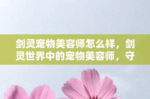 剑灵宠物美容师怎么样，剑灵世界中的宠物美容师，守护宠物之美的艺术工匠