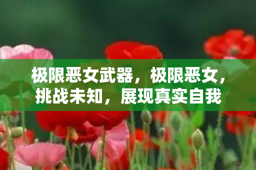 极限恶女武器，极限恶女，挑战未知，展现真实自我