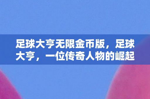 足球大亨无限金币版，足球大亨，一位传奇人物的崛起与成功之路