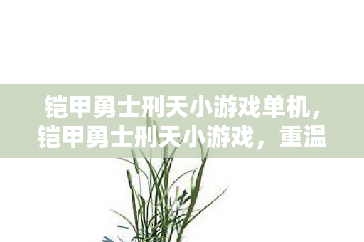 铠甲勇士刑天小游戏单机，铠甲勇士刑天小游戏，重温经典，体验战斗激情