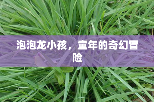 泡泡龙小孩，童年的奇幻冒险