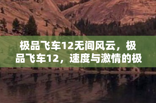 极品飞车12无间风云，极品飞车12，速度与激情的极致体验