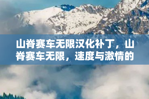 山脊赛车无限汉化补丁，山脊赛车无限，速度与激情的完美融合