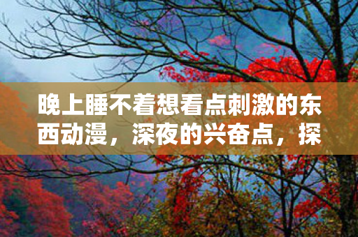 晚上睡不着想看点刺激的东西动漫，深夜的兴奋点，探索刺激内容APP与失眠的关联