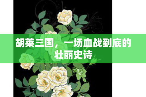 胡莱三国，一场血战到底的壮丽史诗