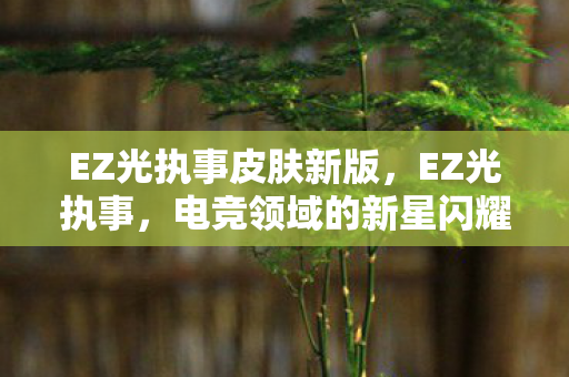 EZ光执事皮肤新版，EZ光执事，电竞领域的新星闪耀