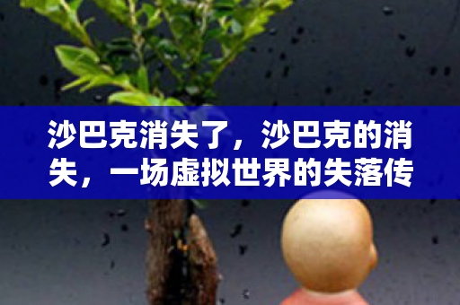 沙巴克消失了，沙巴克的消失，一场虚拟世界的失落传奇