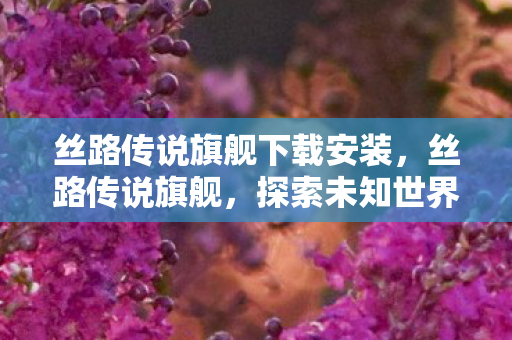 丝路传说旗舰下载安装，丝路传说旗舰，探索未知世界的航海之旅