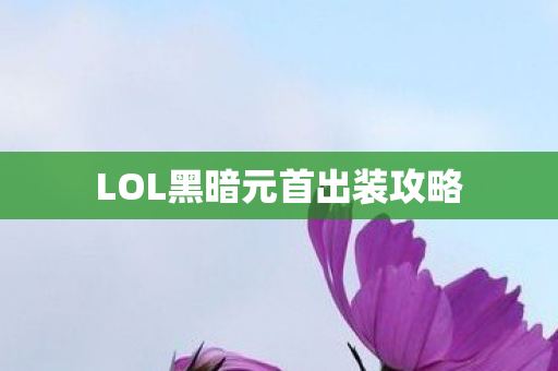 LOL黑暗元首出装攻略
