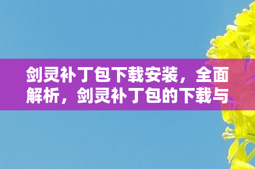 剑灵补丁包下载安装，全面解析，剑灵补丁包的下载与安装