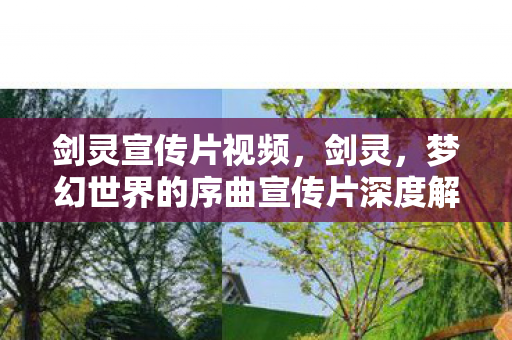 剑灵宣传片视频，剑灵，梦幻世界的序曲宣传片深度解析